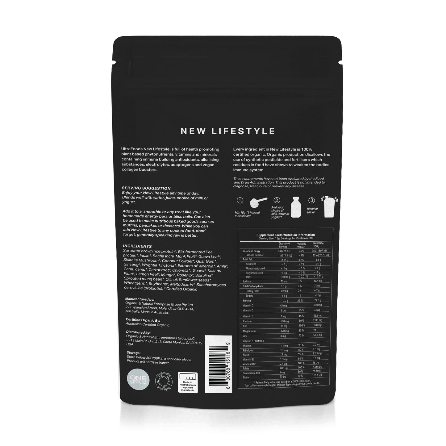 ORG USDA Ultrafoods - New Lifestyle 1