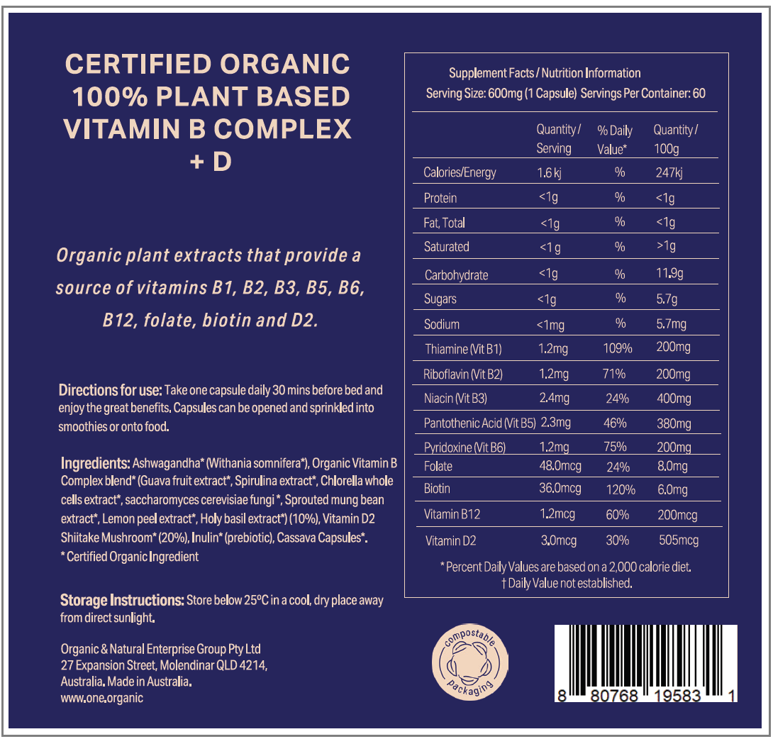 CHILL + Certified Organic 2