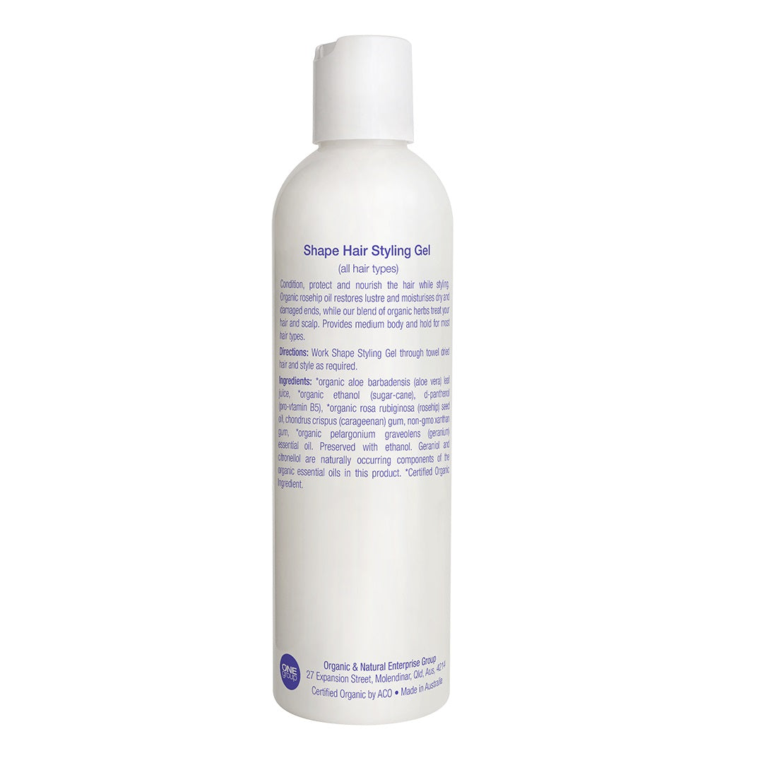 ORG Shape Hair Styling Gel (in sugarcane bottles) 1