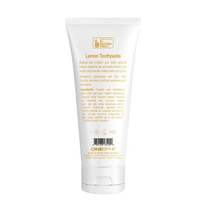 LEMON TOOTHPASTE (IN SUGARCANE TUBE)