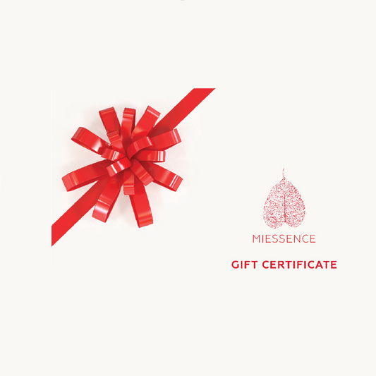 MIESSENCE GIFT CERTIFICATE