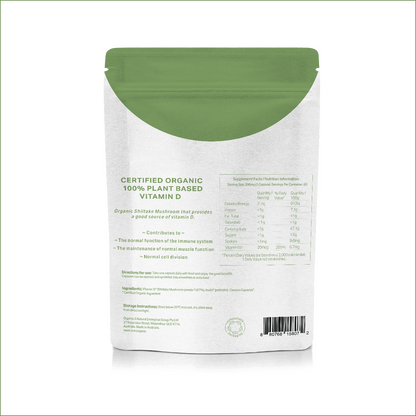 VITAMIN D Certified Organic 1