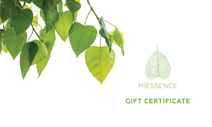 Miessence Gift Certificate 1