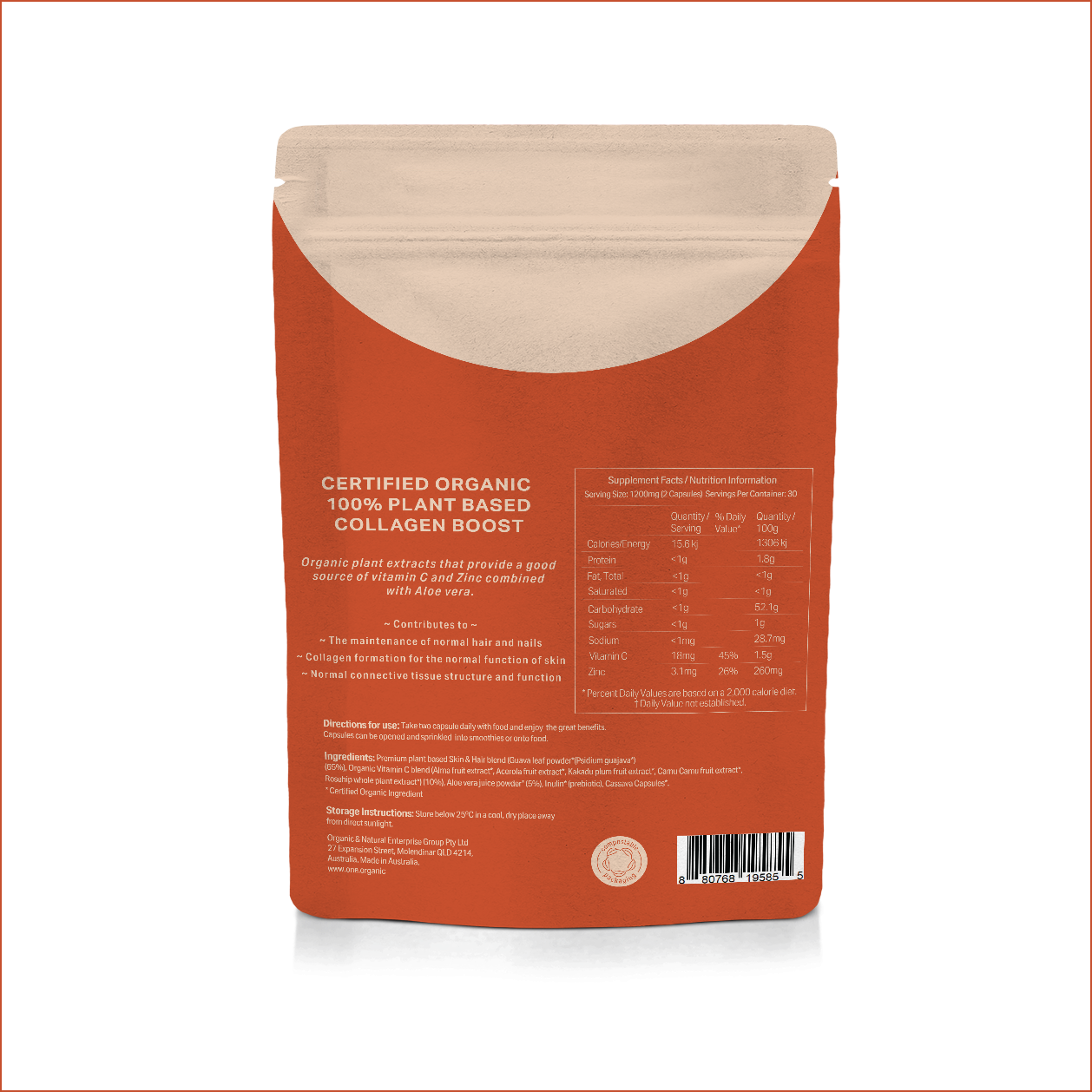 SKIN + HAIR Certified Organic 1